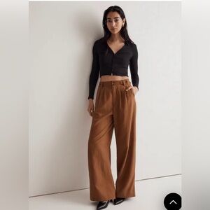 Madewell Harlow wide leg pant